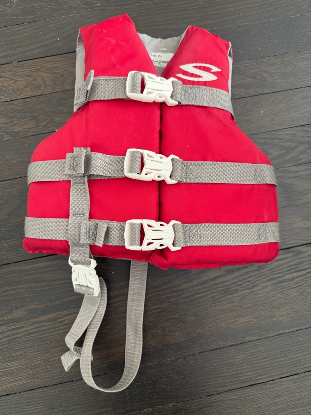 Stearns Child Life Jacket US Coast Guard Approved Red 30-50lbs